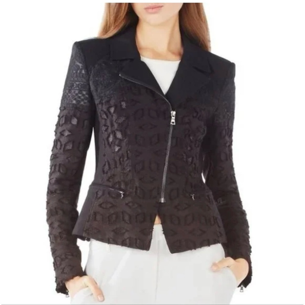 NWT BCBGMaxazaria “BOE” Black Jacket Size S